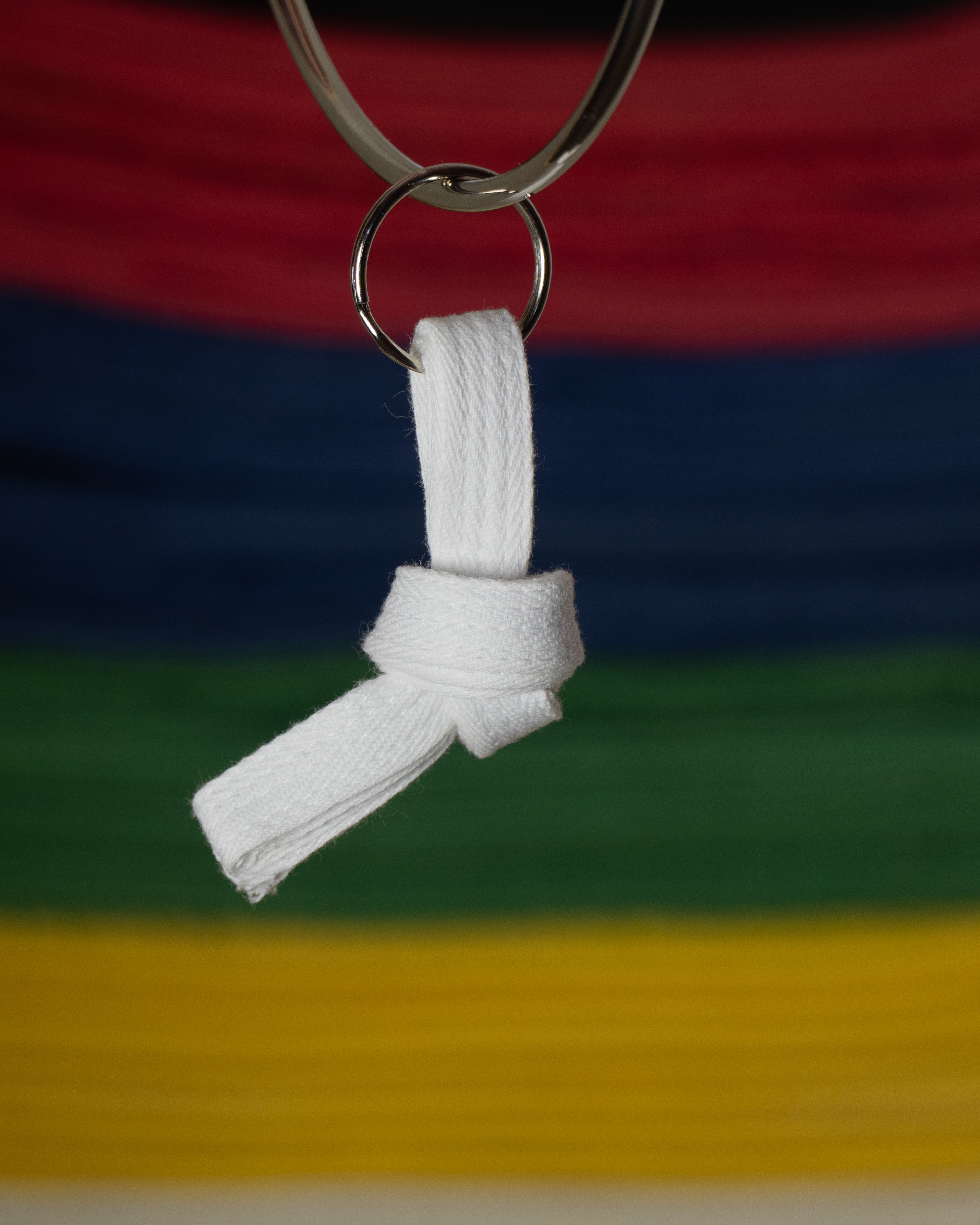 Tiny Belt Schlüsselanhänger Weiß